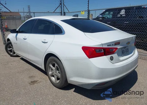 2018 Chevrolet Malibu 1Ls z USA, uszkodzony, nr VIN 1G1ZB5STXJF167947